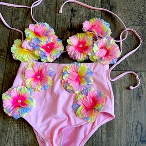 ASOS floral bikini.